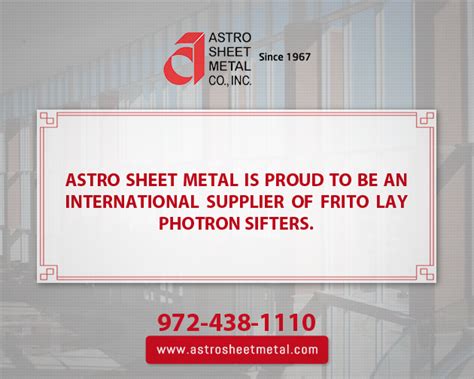 astro sheet metal irving tx